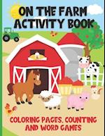 On The Farm Activity Book