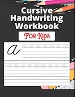 Cursive Handwriting Workbook For Kids