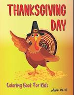 Thanksgiving Day Coloring book for kids