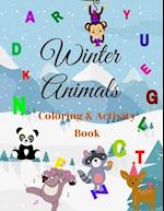 Winter Animals Coloring & Activity Book