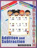 Addition and Subtraction Workbook Kindergarten