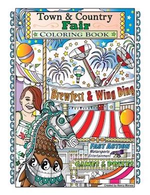 Town & Country Fair Coloring Book