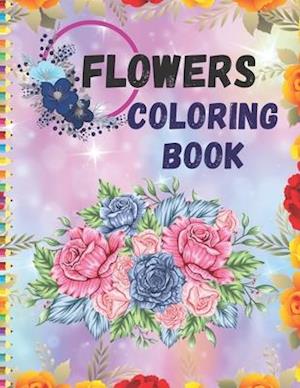 Flowers Coloring Book