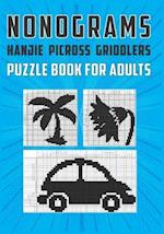 Nonograms Hanjie Picross Griddlers Puzzle Book For Adults