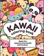 kawaii Coloring Book Super Fun Japanese Style Doodle Activity Book