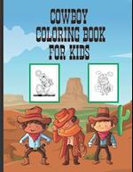 Cowboy Coloring Book For Kids