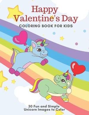 Happy Valentine's Day Coloring Book for Kids