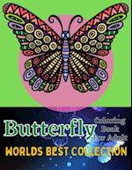 Butterfly coloring book for adult wordls best collection