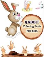 Rabbit Coloring Book for kids