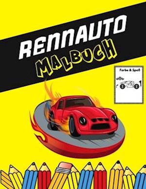 Rennauto Malbuch