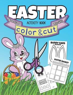 Easter Color & Cut Activity Book