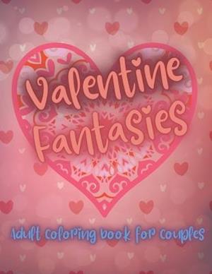 Valentine Fantasy, adult coloring book for couples