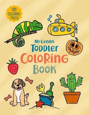 My Genius Toddler Coloring Book