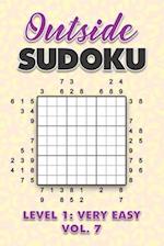 Outside Sudoku Level 1: Very Easy Vol. 7: Play Outside Sudoku 9x9 Nine Grid With Solutions Easy Level Volumes 1-40 Sudoku Cross Sums Variation Travel 