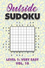 Outside Sudoku Level 1: Very Easy Vol. 10: Play Outside Sudoku 9x9 Nine Grid With Solutions Easy Level Volumes 1-40 Sudoku Cross Sums Variation Travel