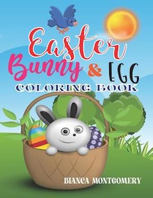 Easter Bunny & Egg Coloring Book