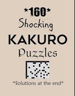 160 Shocking Kakuro Puzzles - Solutions at the end