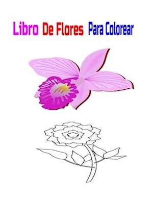 Libro De flores Para Colorear