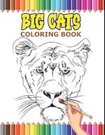 BIG CATS coloring book