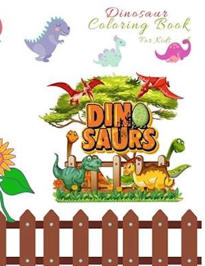 Dinosaur Coloring Book: Great Gift for Boys & Girls, Ages 3+