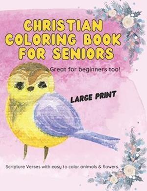 Christian Coloring Book for Seniors