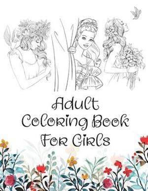 Adult Coloring Book For Girls