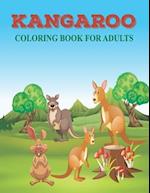 kangaroo coloring book for adults