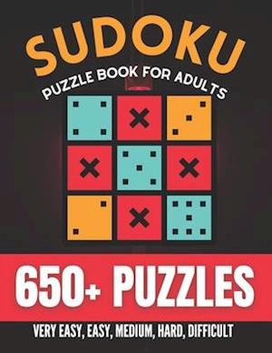 Sudoku Puzzle Book For Adults