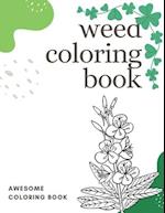 weed coloring book