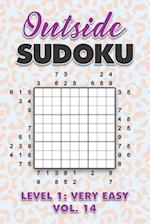 Outside Sudoku Level 1: Very Easy Vol. 14: Play Outside Sudoku 9x9 Nine Grid With Solutions Easy Level Volumes 1-40 Sudoku Cross Sums Variation Travel