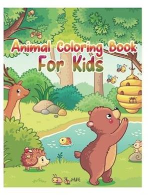 animal coloring book for kids