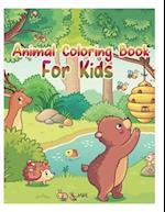 animal coloring book for kids