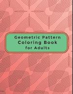 Geometric Pattern Coloring Book for Adults