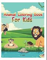 animal coloring book for kids