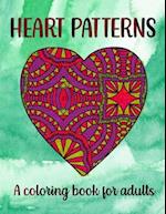 Heart Patterns A Coloring Book For Adults