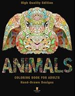 Animals Coloring Book For Adults