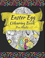 Easter Egg Colouring Book For Adults