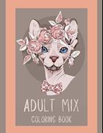 Adult Mix Coloring Book