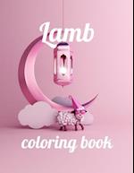 Lamb coloring book