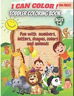 I Can Color!-Toddler Coloring Book