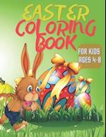 Easter Coloring Book for Kids Ages 4-8