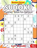Sudoku Puzzles Book for Seniors Easy to Hard