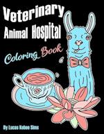 Veterinary Animal Hospital Coloring Book