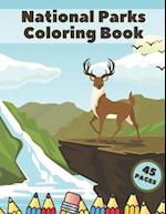 National Parks Coloring Book