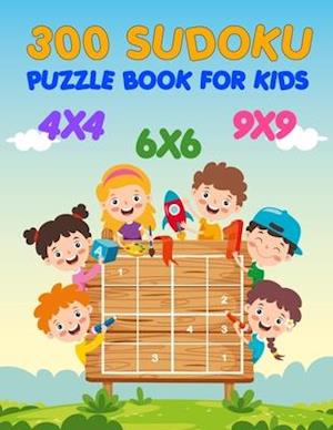 300 Sudoku Puzzle Book for Kids