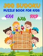 300 Sudoku Puzzle Book for Kids