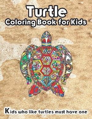 Turtle Coloring Book for Kids