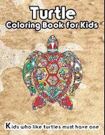 Turtle Coloring Book for Kids