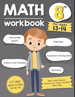 Math Workbook Grade 8 (Ages 13-14)