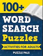 100+ Word Search Puzzles: Activities For Adults 